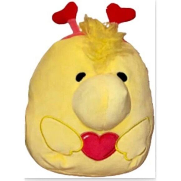 Squishmallows 8" Valentines Peanuts Woodstock with Heart - Picture 2 of 2